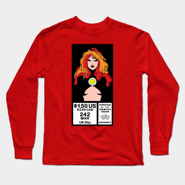 Maddy Corner Box Long Sleeve T-Shirt by dumb stuff, fun stuff